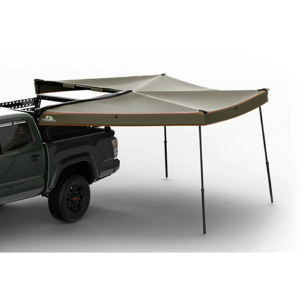 TUFF STUFF OVERLAND AWNING 270 DEGREE COMPACT DRIVER SIDE AWNING ONLY TS-AWN-270-4D