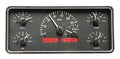 196372 WAGONEER/JTRUCKS VHX SYSTEM SILVER ALLOY STYLE FACE BLUE DISPLAY