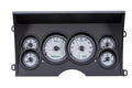 198894 CHEVY PICKUP VHX SYSTEM SILVER ALLOY STYLE FACE WHITE DISPLAY