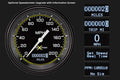 Classic Instruments AUTO CROSS YELW 3 SPEEDO/QUAD/TACH AX03YBPF