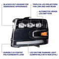 Form Lighting 2007-2013 Chevrolet Silverado LED Projector Headlights (Pair)
