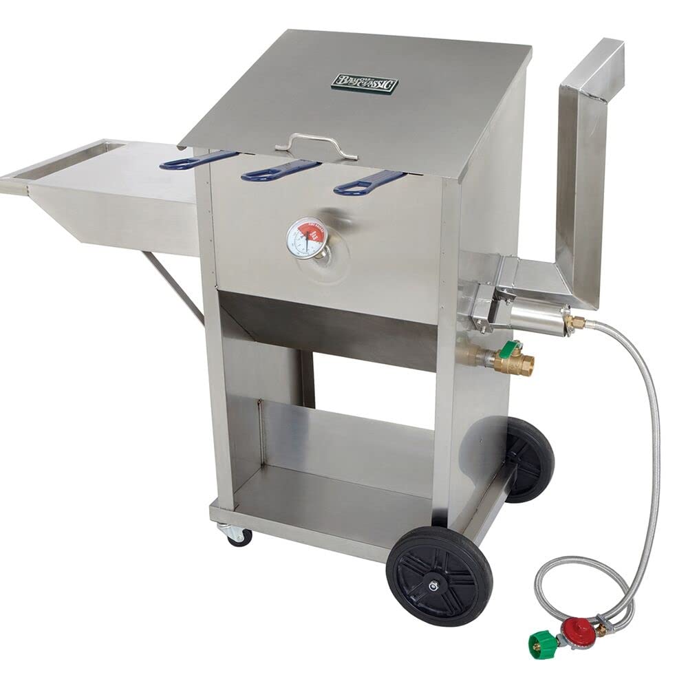 9GAL STAINLESS BAYOU FRYER