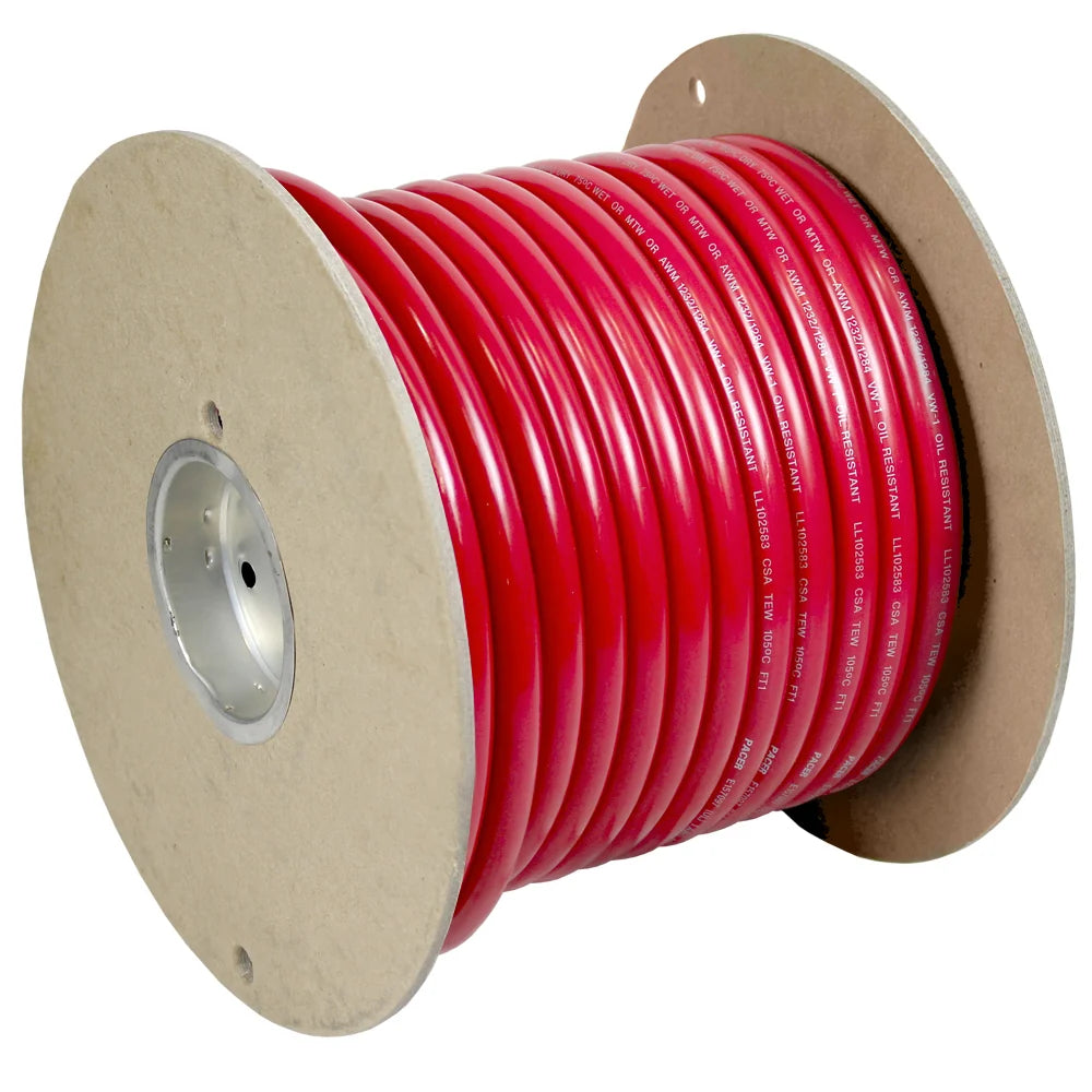 3/0 UL RD TC WIRE 100FT RL