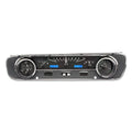 196465 FORD FALCON/MUSTANG VHX SYSTEM BLACK ALLOY STYLE FACE BLUE DISPLAY