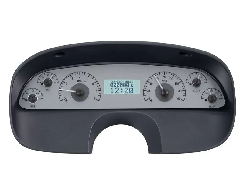 199496 CAPRICE/IMPALA SS VHX SYSTEM SILVER ALLOY STYLE FACE WHITE DISPLAY