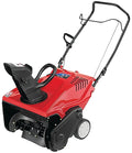 SQUALL 179E SINGLE STAGE GAS SNOW BLOWER 21IN CLEARING 13IN INTAKE HEIGHT RED