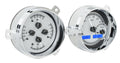 195152 CHEVY CAR VHX SYSTEM SILVER ALLOY STYLE FACE BLUE DISPLAY