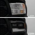 Form Lighting 2009-2018 Ram 1500/2500/3500 Sequential LED Projector Headlights (Pair)