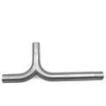 CHROME EXHAUST Y-PIPE 8 INCH DIAME