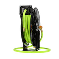 FZP RETRACTABLE AIR HOSE REEL OPEN DUAL ARM 3/8IN 50FT
