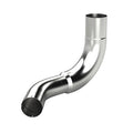 CHROME 8 INCH DIAMETER RIGHT-SIDE O