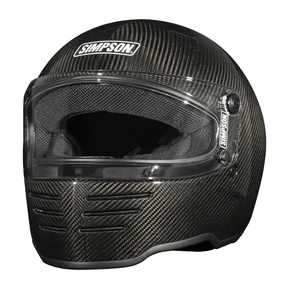 M62 BANDIT MOTORCYCLE HELMET LARGE CARBON FIBER