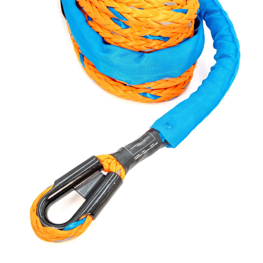 CARBON OFFROAD LARGE VEHICLE HIGHVIS WINCH EXTENSION ROPE