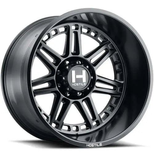 H124 LUNATIC 22X10 6X139.7 25MM ASPHALT