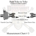 ADAMS 1350 REAR DRIVESHAFT