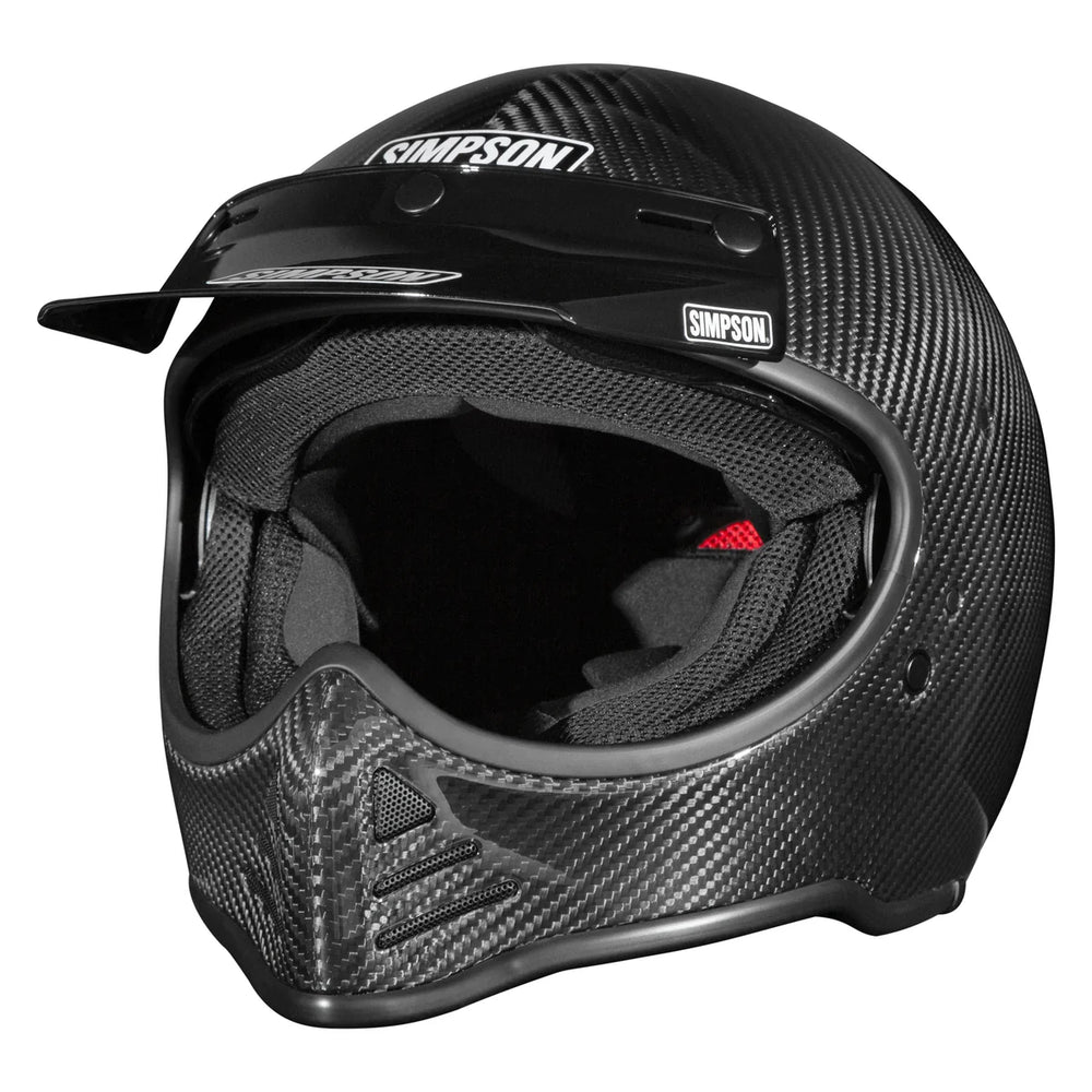 M52 BANDIT MOTORCYCLE HELMET XL CARBON FIBER