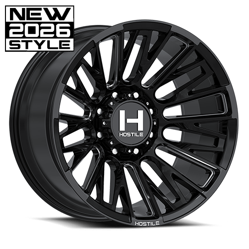 H144 JUSTICE 22X12 6X139.7 44MM ASPHALT (GLOSS BLACK)