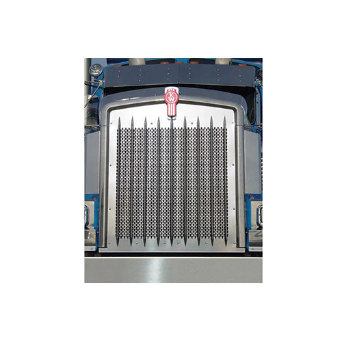 KENWORTH W900B SHORT HOOD GRILLE WI