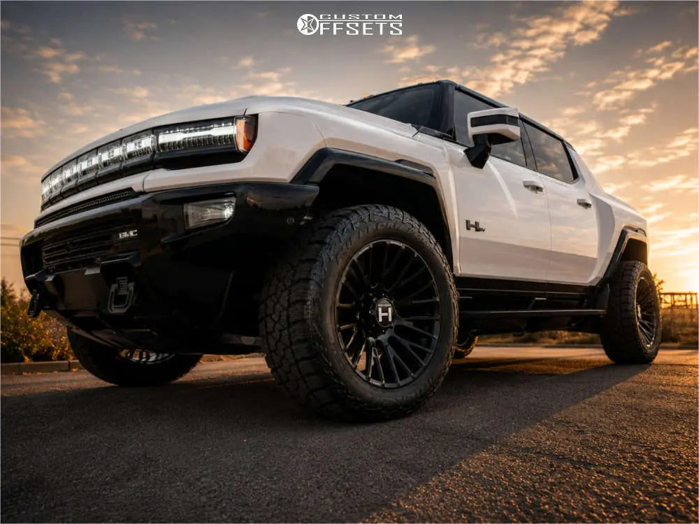 H144 JUSTICE 22X10 8X180 25MM ASPHALT (GLOSS BLACK)
