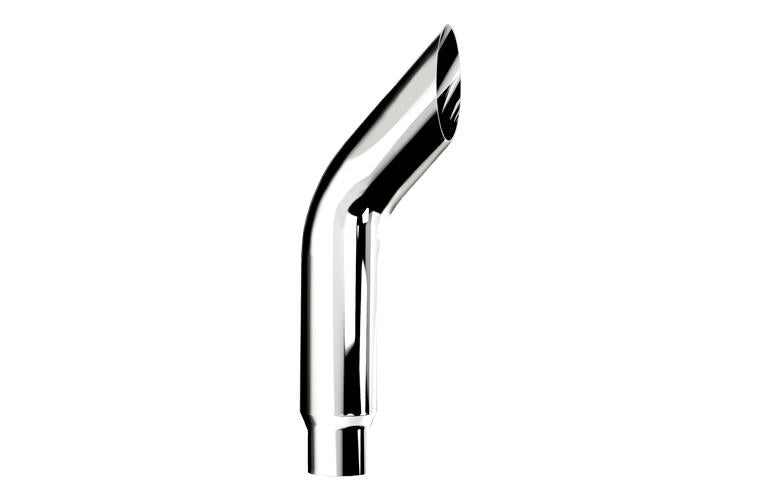 CHROME 8 INCH DIAMETER REDUCED TO 5