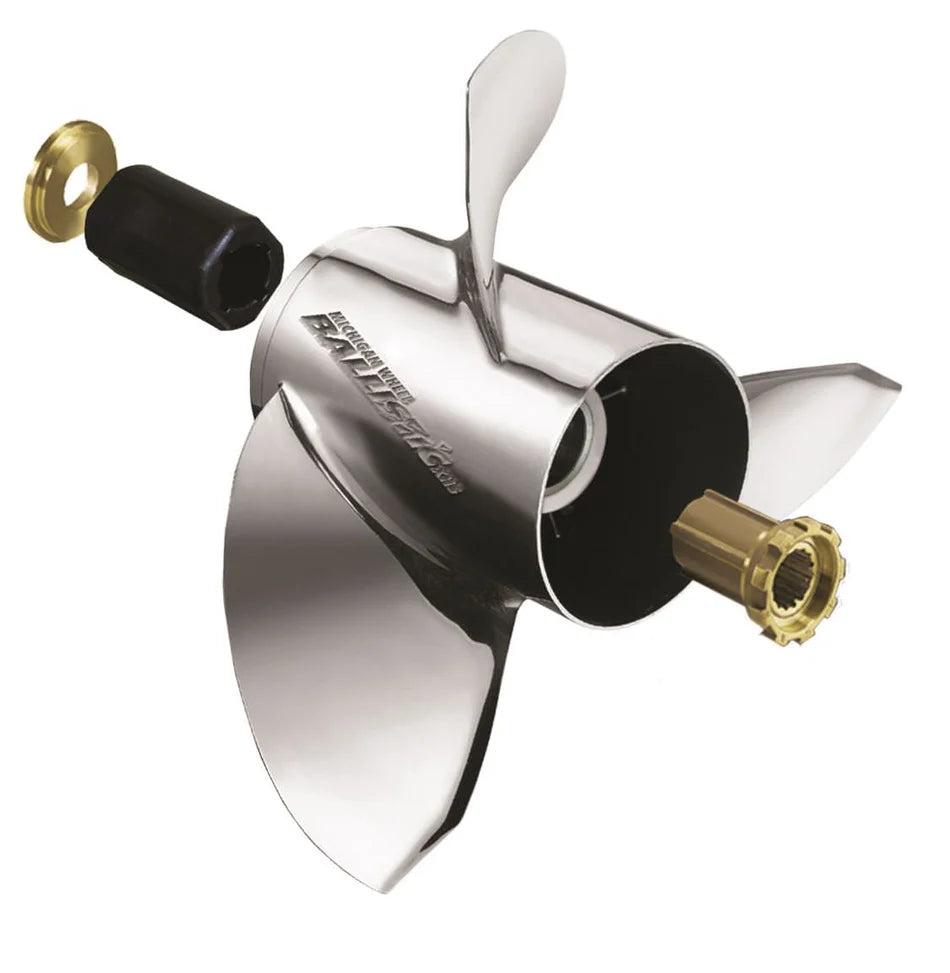 PROP BALLISTIC 14.75X17 3BL/RH STAINLESS