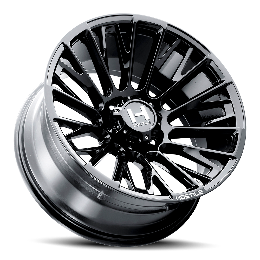 H144 JUSTICE 22X12 6X135 44MM ASPHALT (GLOSS BLACK)