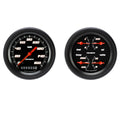 Classic Instruments VELOCITY BLACK 3IN SPEEDO/QUAD SET-GM VS02BBPF