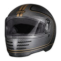 M62 BANDIT FULL FACE MOTORCYCLE HELMET XXL HONDO CARBON BLACK