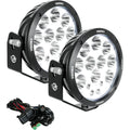 SINGLE 8.7IN CANNON ADVENTURE HALO 14 LED LIGHT MIXED BEAM