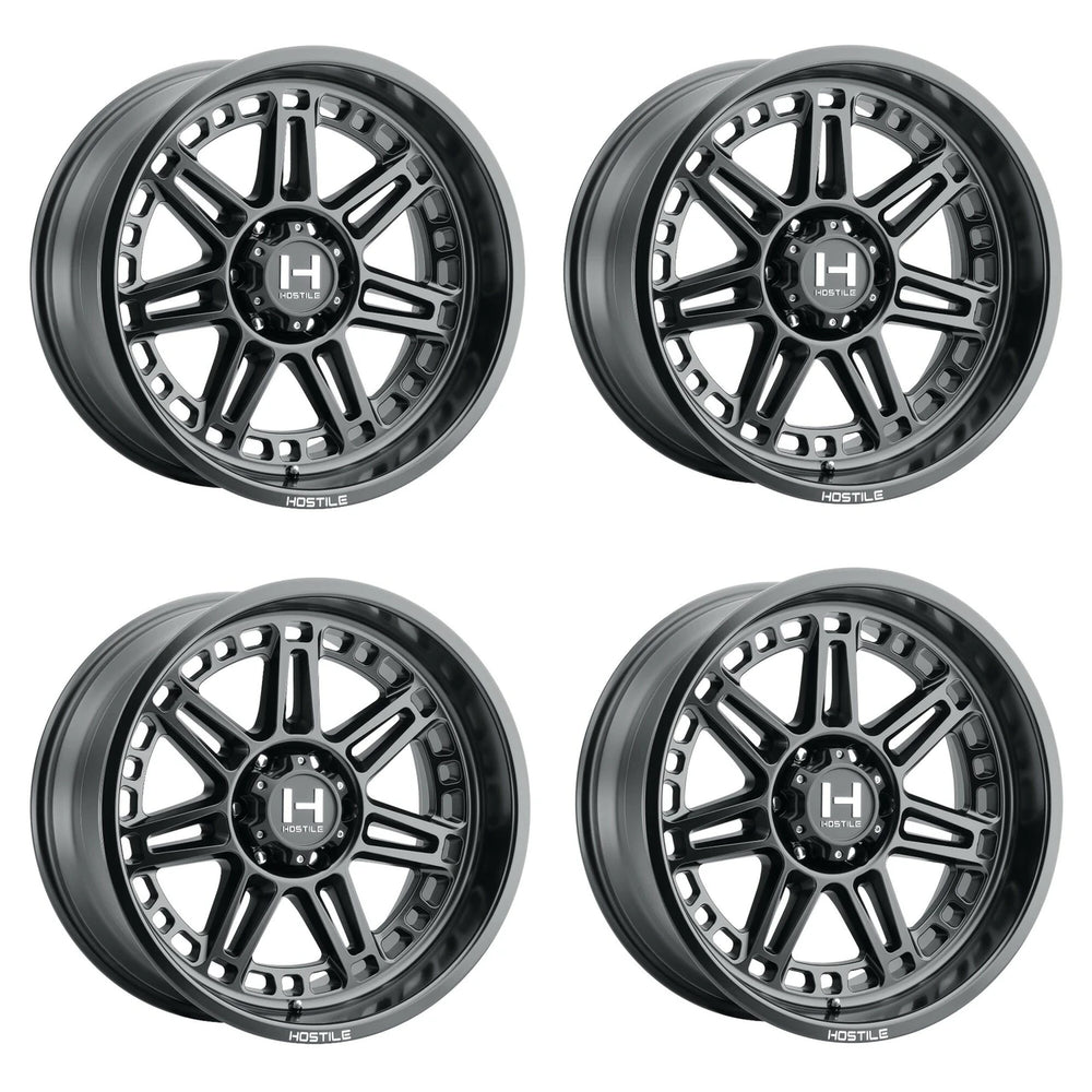 H124 LUNATIC 22X10 6X135 25MM ASPHALT