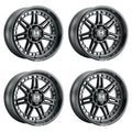 H124 LUNATIC 22X10 6X135 25MM ASPHALT