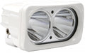 OPTIMUS SQUARE WHITE 2 10W LEDS 10 DEG NARROW 2 LIGHT KIT