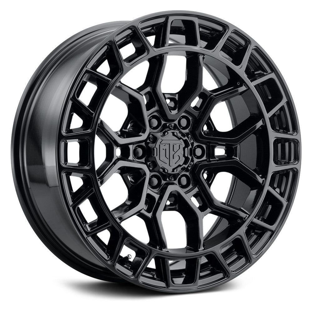 MTX Phantom 6 Gloss Black 24x10in / 6x135 BP / 35mm Offset / 87.1mm Bore