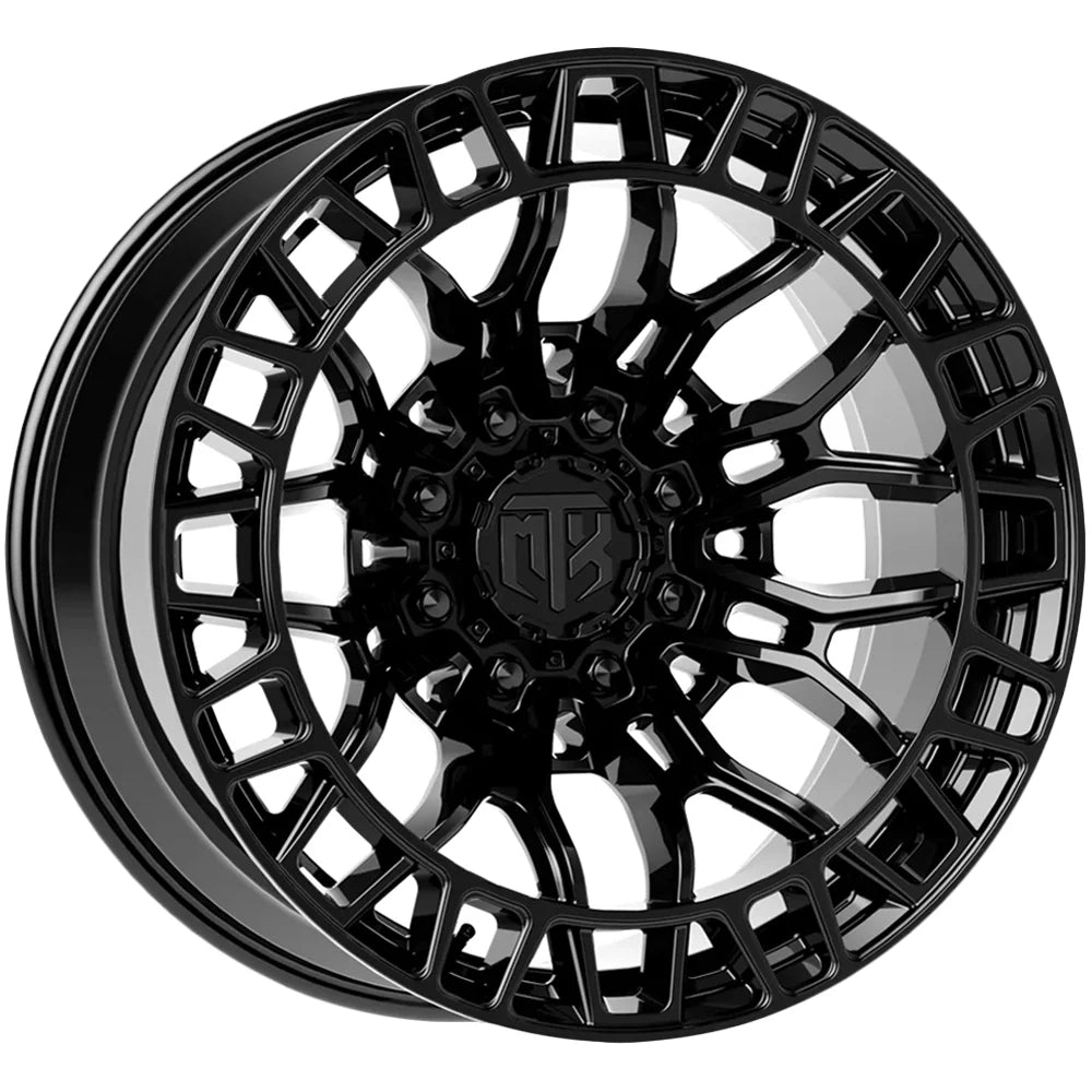 MTX Phantom 8 Gloss Black 22x10in / 8x165.1 BP / -18mm Offset / 124.1mm Bore