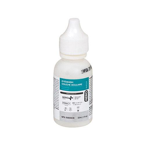 AEROWASH EYEWASH 1OZ GREEN WHITE 144 PAC