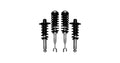 Unity Automotive 4 Front Rear Complete Strut Assemblies 4-31-129900-31-529900