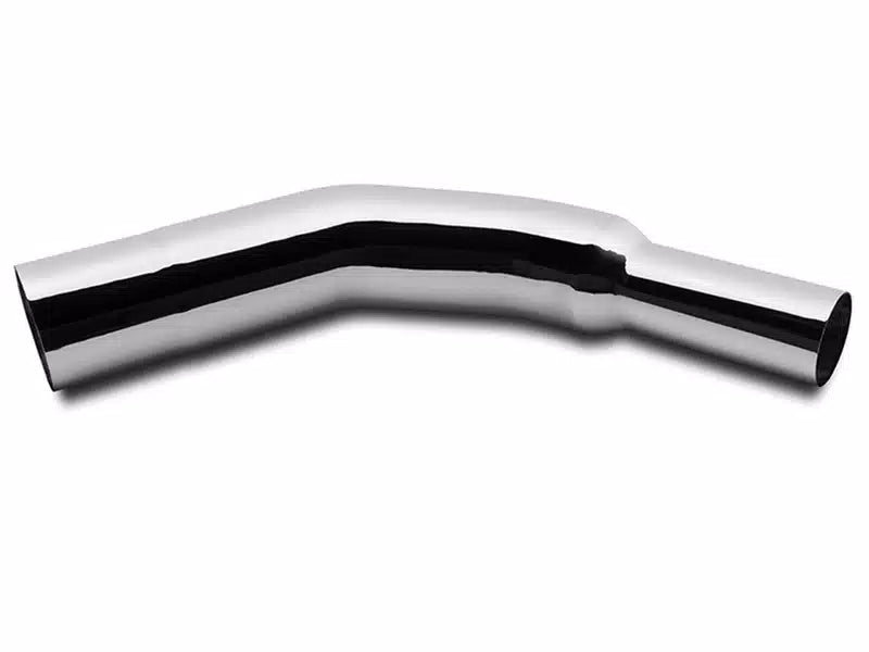CHROME 6 INCH DIAMETER LEFT-SIDE EL