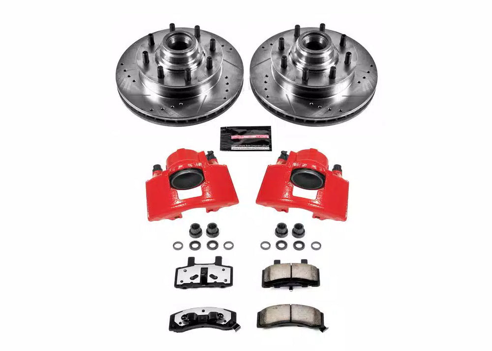 POWERSTOP FRONT Z36 COATED KIT W PC CALS CPC2947-36