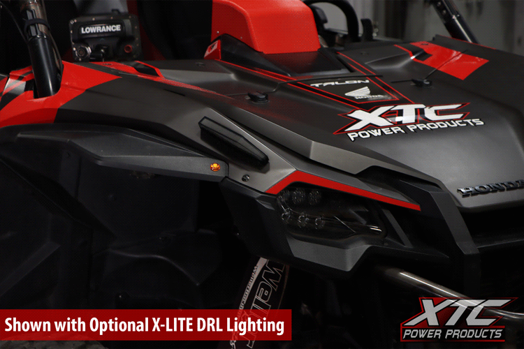 HONDA TALON SELFCANCELING TURN SIGNAL SYSTEM WITH BILLET LEVER
