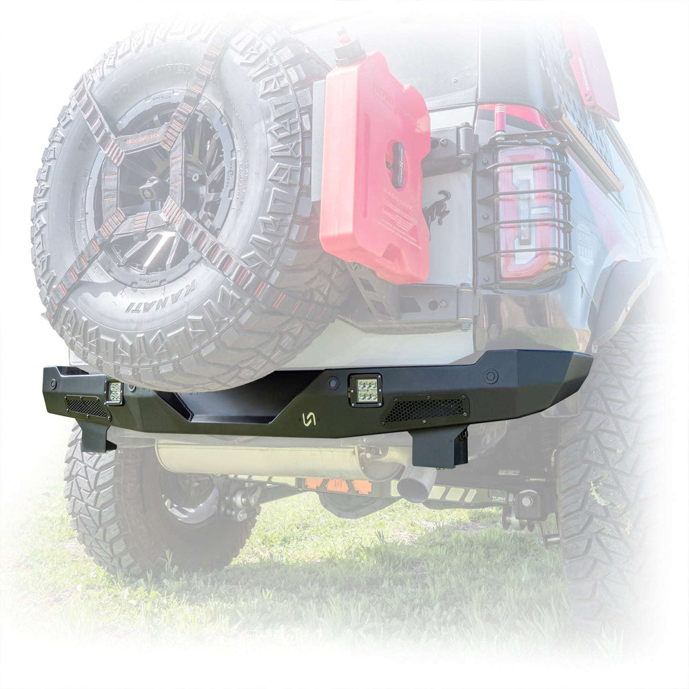 Turn Offroad 2021 Ford Bronco Hyperlyte Rear Bumper RB3-M1