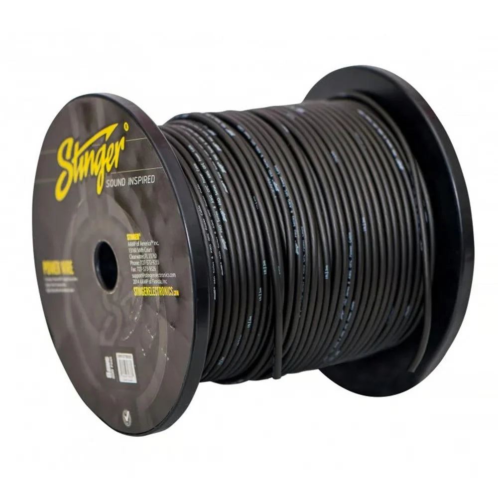 8 GA BLACK POWER WIRE PRO 500FT