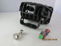 OPTIMUS SQUARE BLACK 2 10W LEDS 10 DEG NARROW 2 LIGHT KIT