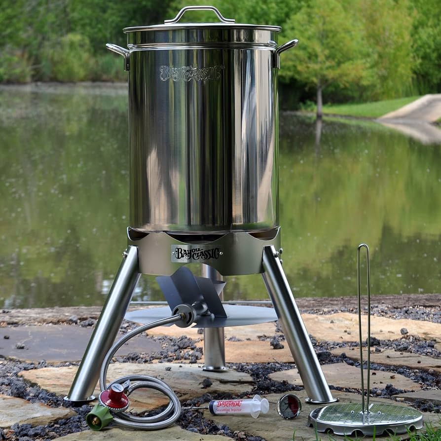 44QT STAINLESS TURKEY FRYER KIT