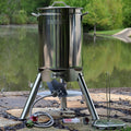 44QT STAINLESS TURKEY FRYER KIT