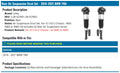 Unity Automotive 1 Rear Right Electronic Air Strut Assembly 28-527602