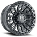 H130 CRANDON 20X9 8X165 1MM ASPHALT
