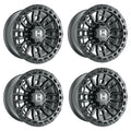 H130 CRANDON 20X9 8X165 1MM ASPHALT