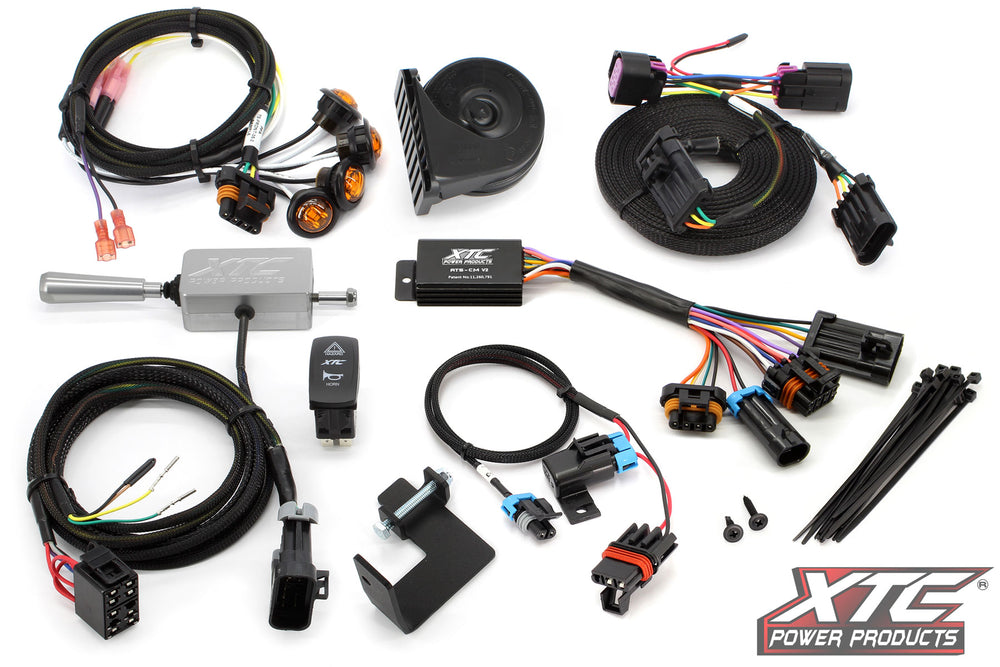 POLARIS XPEDITION SELFCANCELING TURN SIGNAL SYSTEM WITH BILLET LEVER