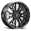 MTX Gangstar Gloss Black 24x10in / 6x139.7 BP / -18mm Offset / 106.1mm Bore