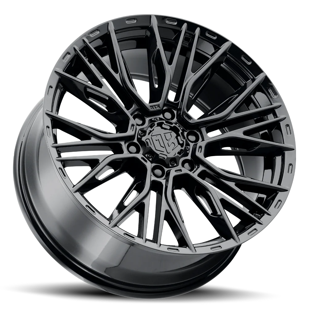 MTX Gangstar Gloss Black 24x10in / 6x139.7 BP / -18mm Offset / 106.1mm Bore